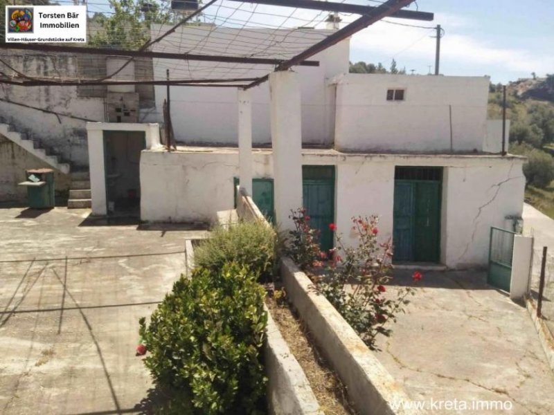 Grioria Kreta, Grioria, renovierungsbedürftigs Steinhaus 130m² Wfl. Meerblick Haus kaufen